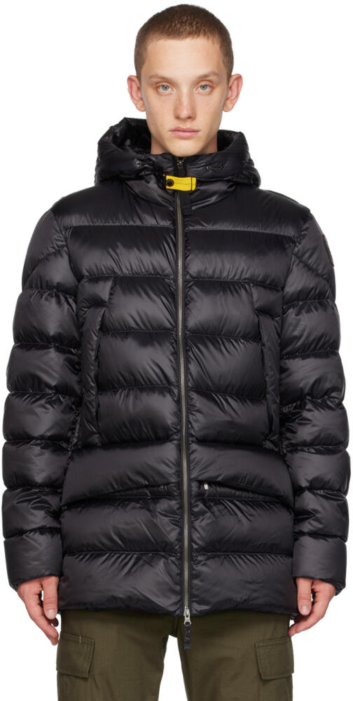 Parajumpers Black Rolph Down Jacket Cover