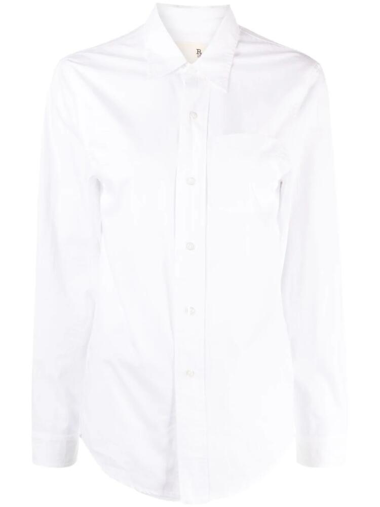 R13 foldout layered cotton shirt - White Cover