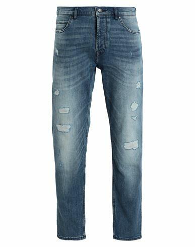 Hugo Man Jeans Blue Cotton, Recycled cotton, Elastomultiester, Elastane Cover