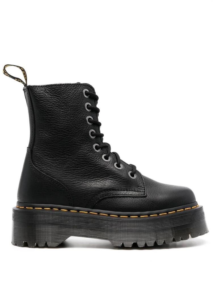 Dr. Martens Jadon III Pisa-leather platform boots - Black Cover