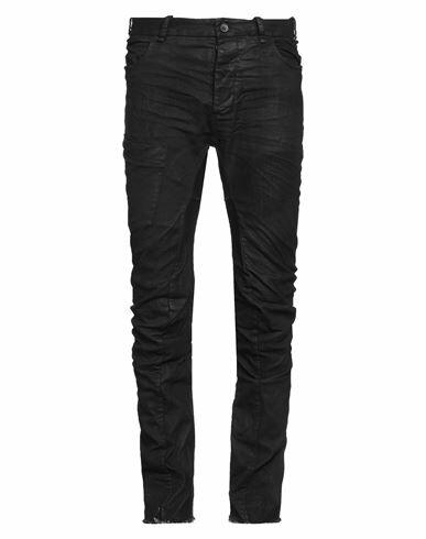 Masnada Man Jeans Black Cotton, Elastane Cover