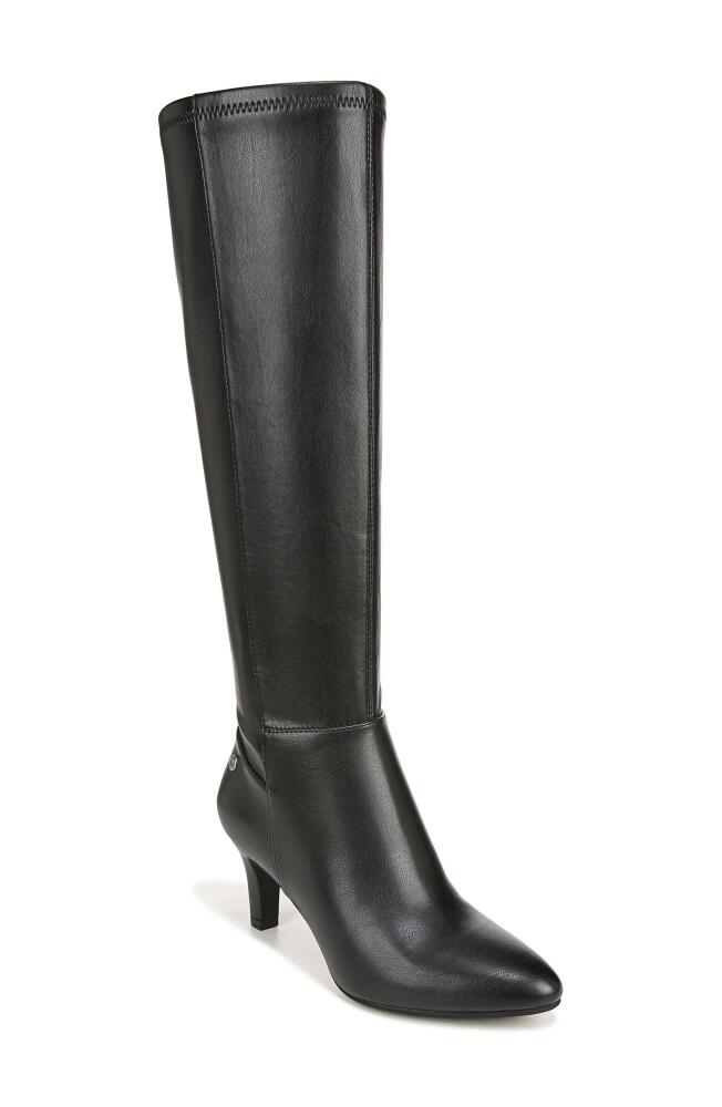 LifeStride Gracie Knee High Boot in Black Leather Cover