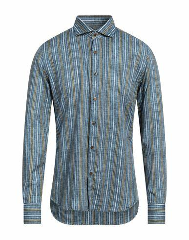 Sonrisa Man Shirt Blue Size 15 ¾ Cotton Cover