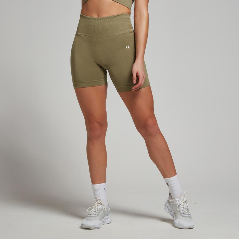 MP Women's Tempo Seamless Shorts - Light Olive Cover