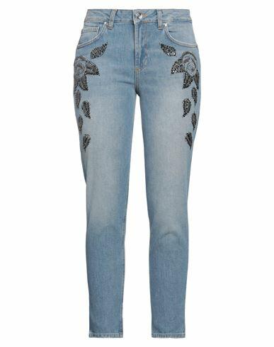 Liu •jo Woman Jeans Blue Cotton, Polyester, Elastane Cover