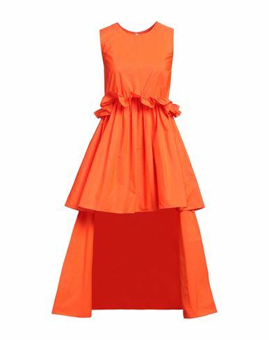 Red Valentino Woman Mini dress Orange Polyester Cover