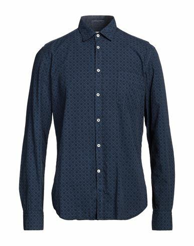 B. d.baggies Man Shirt Navy blue Cotton Cover