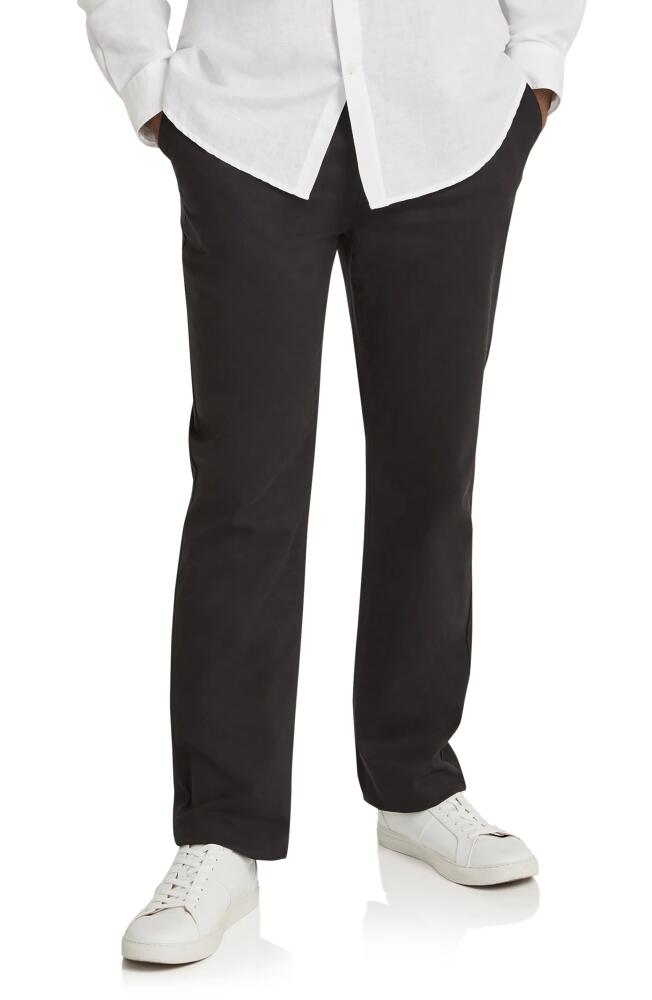 Johnny Bigg Preston Stretch Cotton Chinos in Black Cover