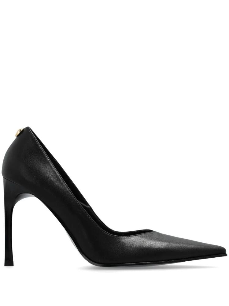 Versace Jeans Couture Sadie leather pumps - Black Cover