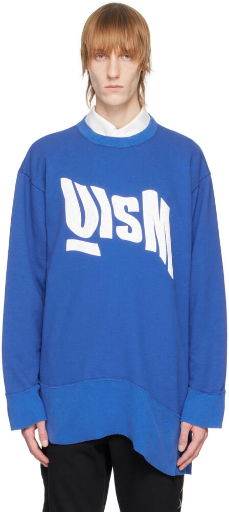 Undercoverism Blue Printed Sweatshirt Cover