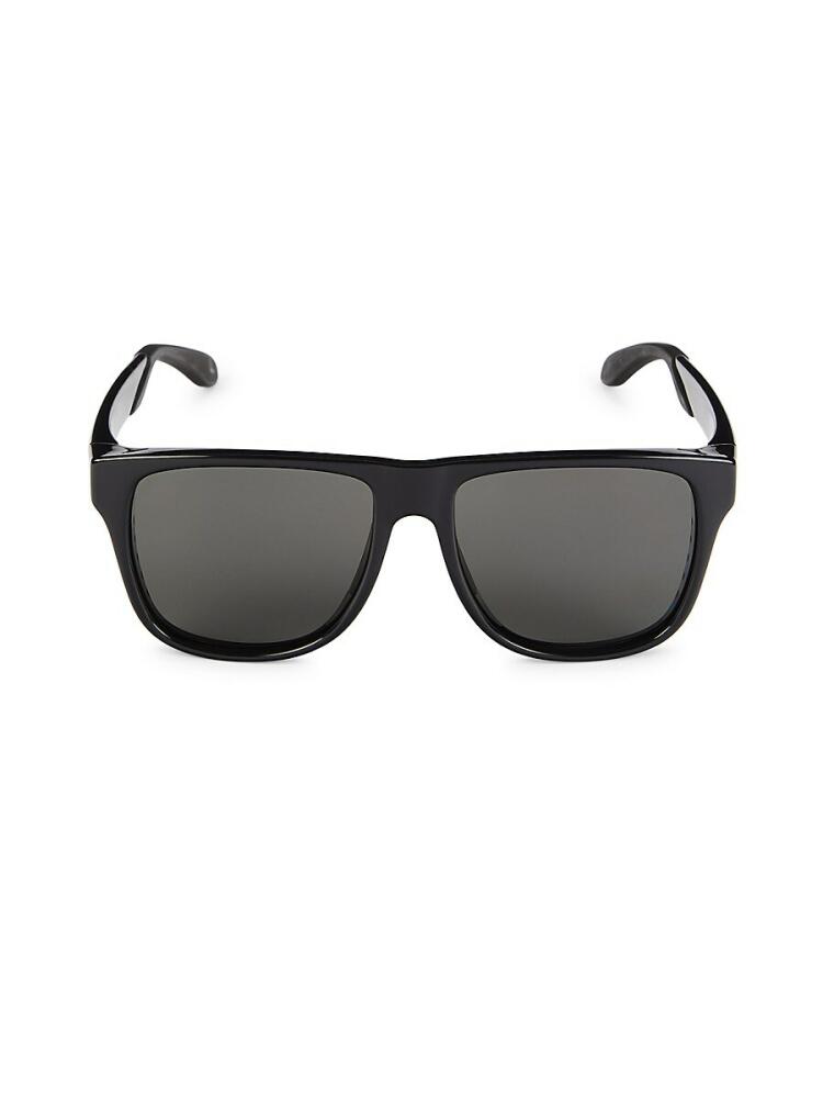 Alexander McQueen Women's 56MM Square Sunglasses - Black Cover