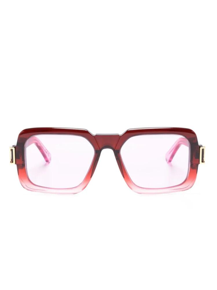 Marni Eyewear Zamalek square-frame glasses - Red Cover