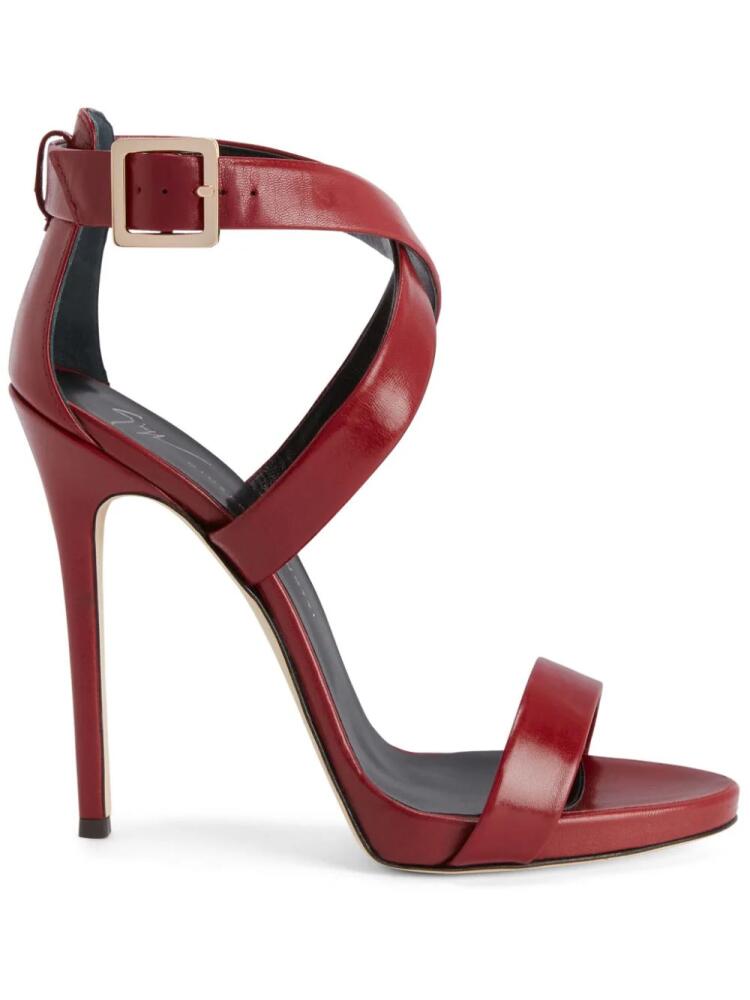 Giuseppe Zanotti Bellis leather sandals - Red Cover