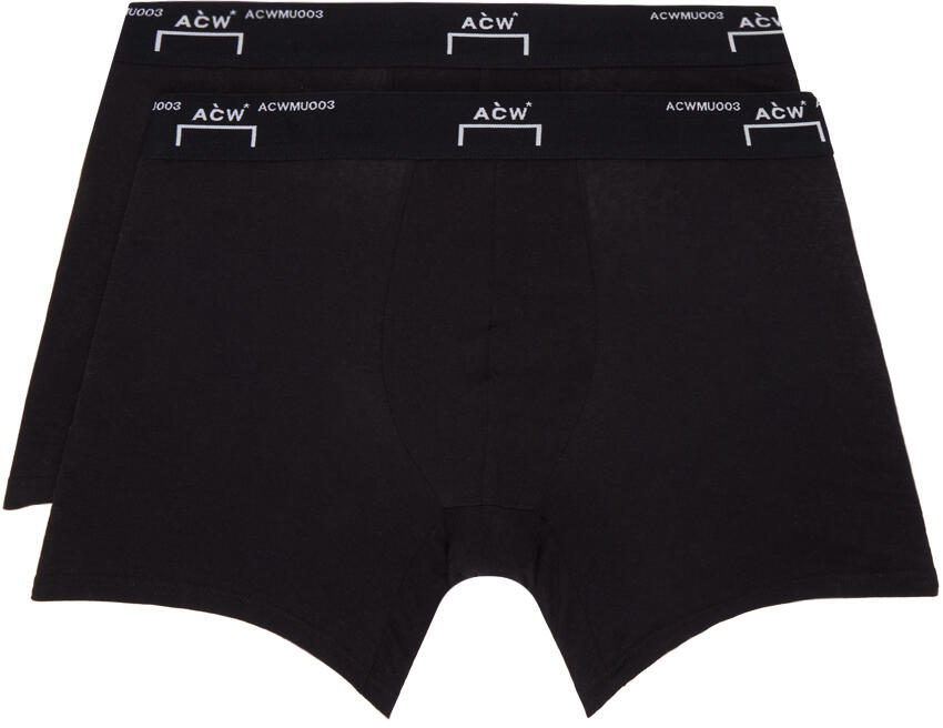 A-COLD-WALL* Two-Pack Black Boxers Cover