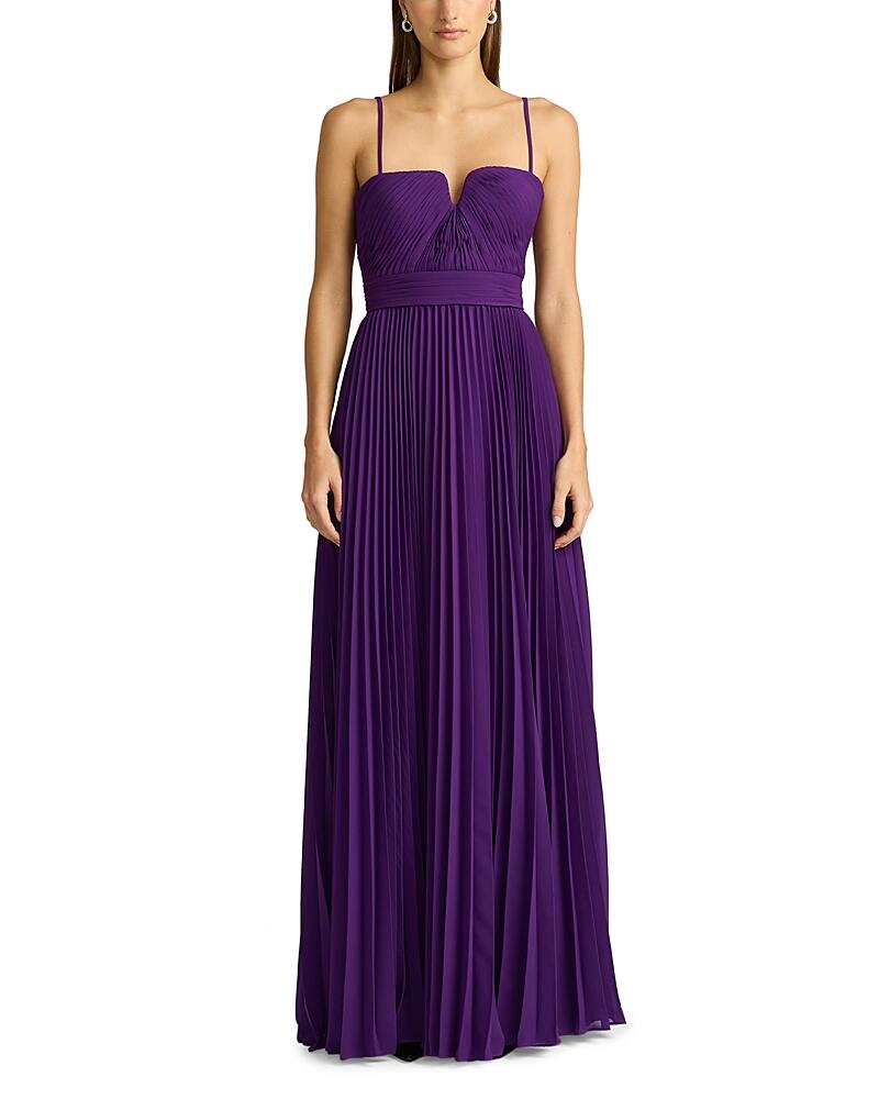 Zac Posen Pleated Gown Cover