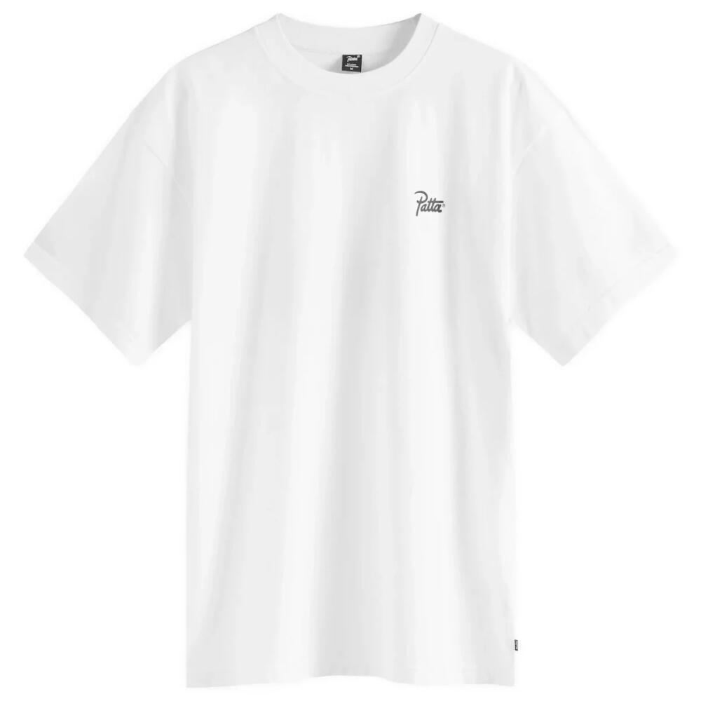 Patta Men's mazona T-Shirt in Optic White Cover