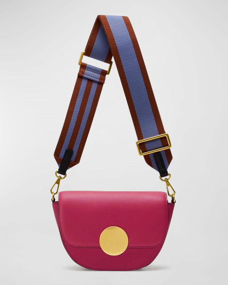 Oryany Lottie Saddle Leather Crossbody Bag Cover