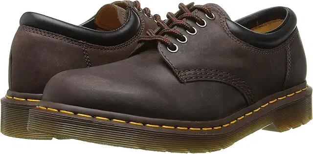 Dr. Martens 8053 (Dark Brown Crazy Horse) Lace up casual Shoes Cover