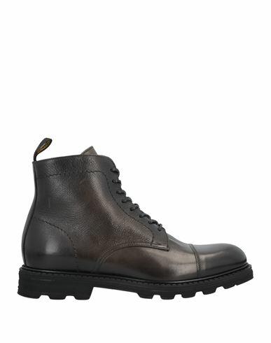 Doucal's Man Ankle boots Lead Soft Leather Cover