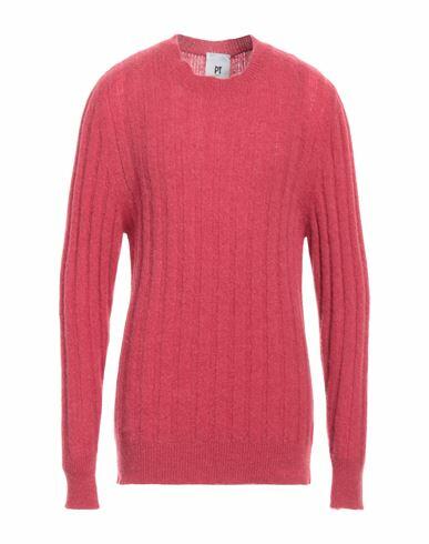 Pt Torino Man Sweater Coral Alpaca wool, Polyamide, Wool Cover