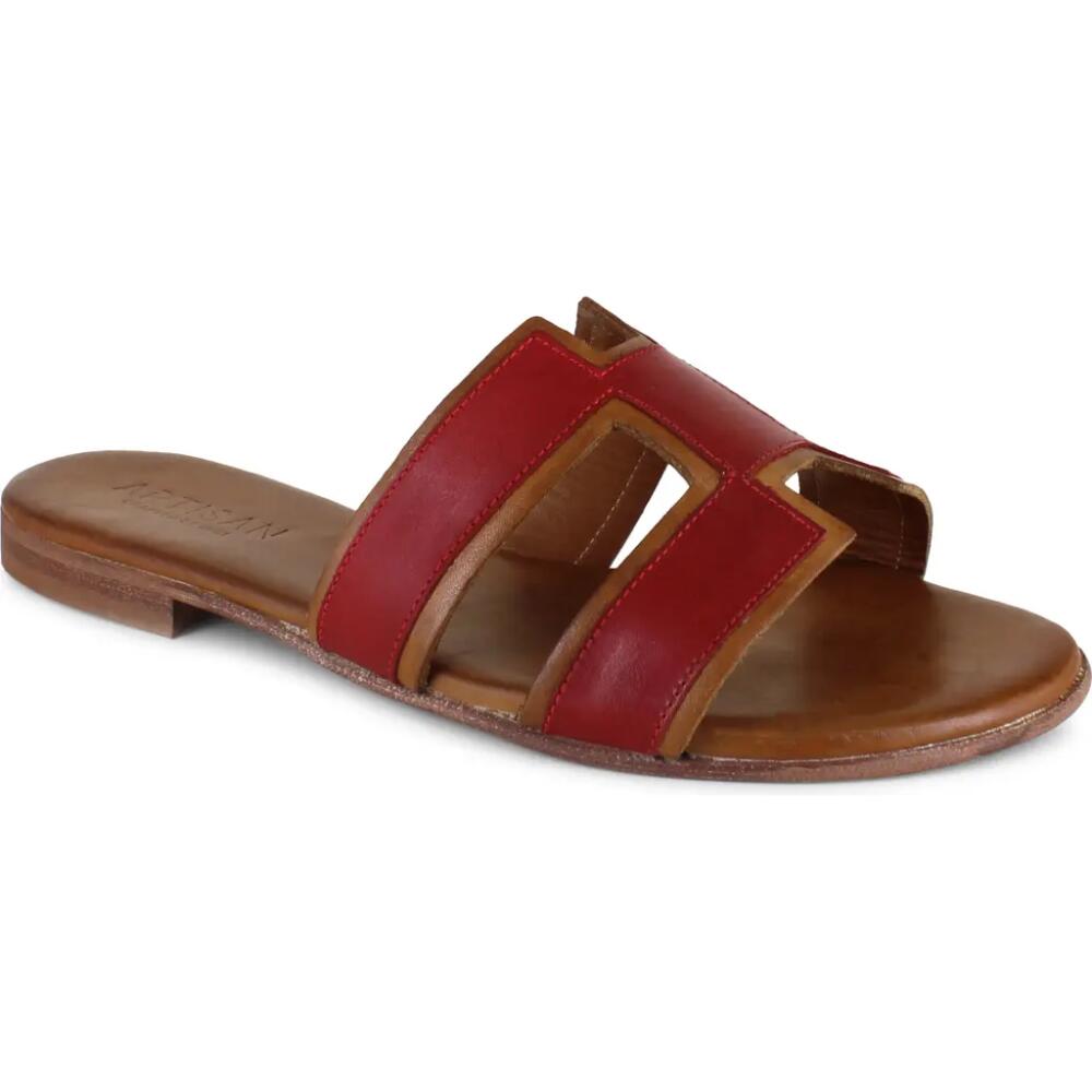 Artisan Crafted By Zigi Alitza Leather Sandal in Red Cover