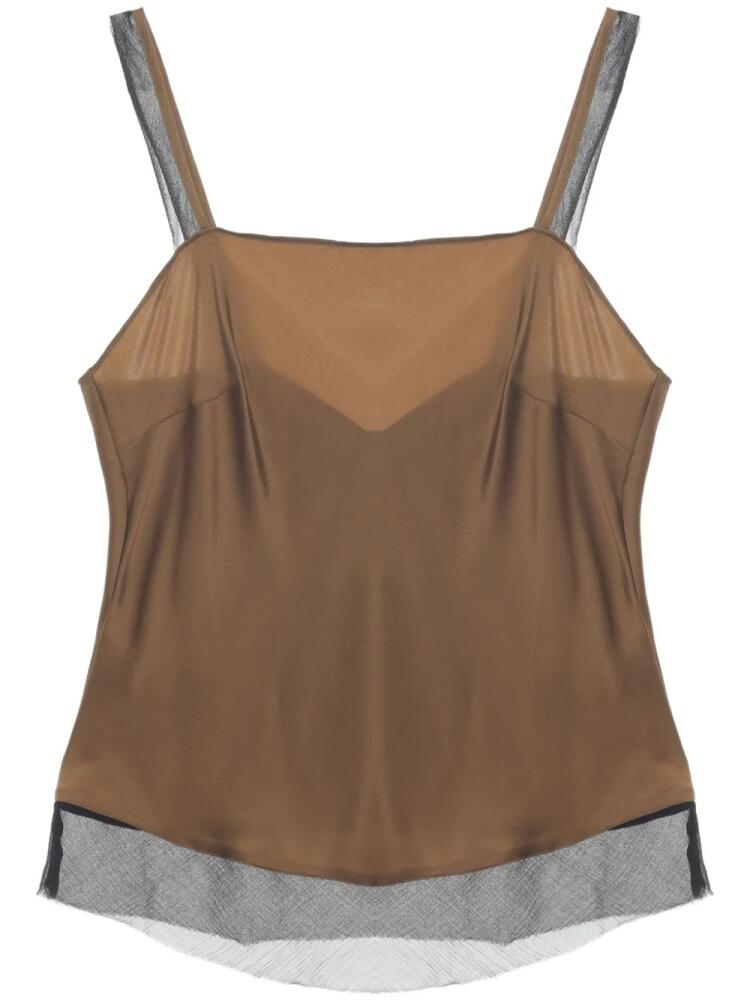 The Garment Catania top - Brown Cover