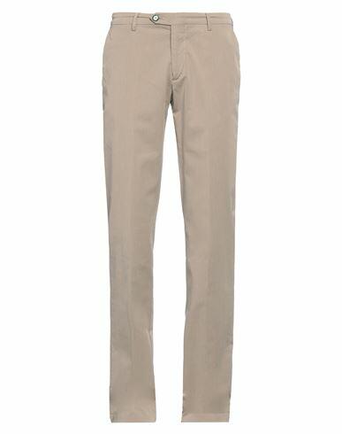 Betwoin Man Pants Khaki Cotton, Polyester, Elastane Cover