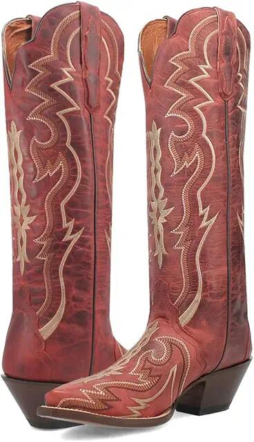 Dan Post Silvie (Red) Cowboy Boots Cover