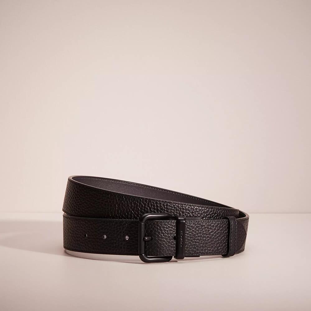 Coach Restored Harness Buckle Cut To Size Reversible Belt, 38mm Cover