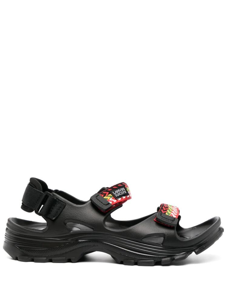 Lanvin x Suicoke Curb sandals - Black Cover