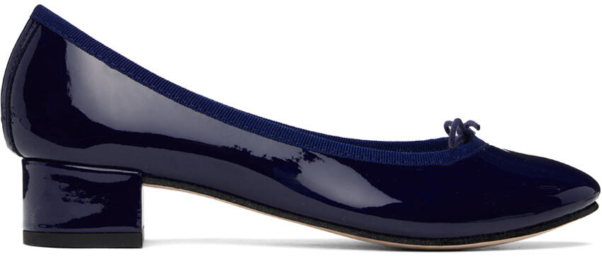 Repetto Navy Camille Heels Cover