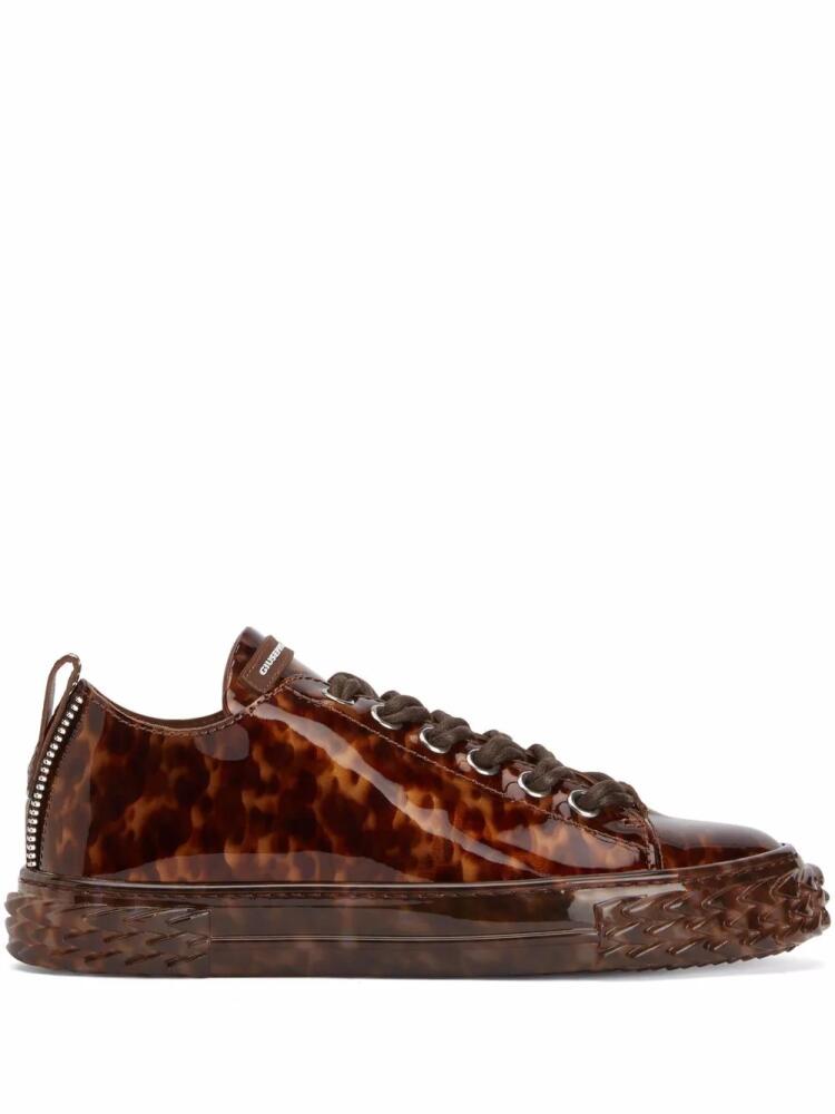 Giuseppe Zanotti Blabber tortoiseshell sneakers - Brown Cover