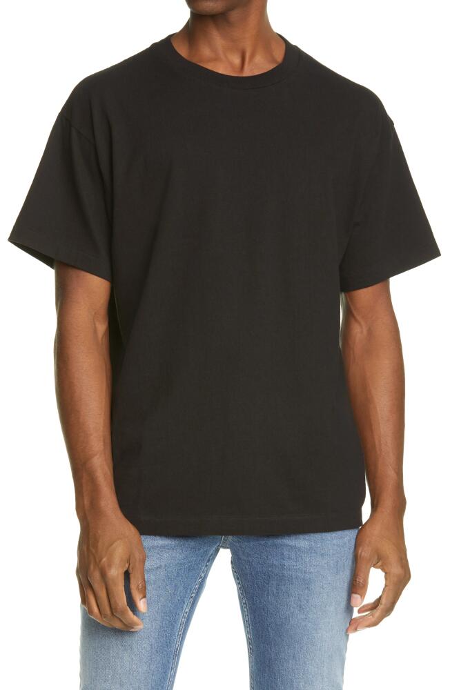 John Elliott University Cotton T-Shirt in Black Cover