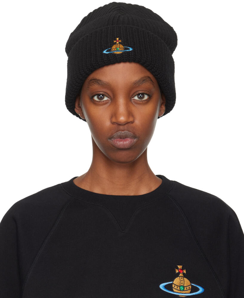 Vivienne Westwood Black Sporty Beanie Cover