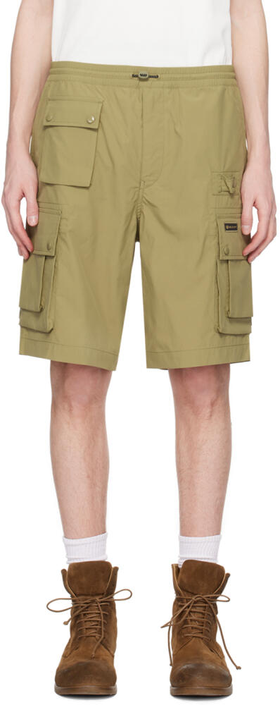 Belstaff Khaki Castmaster Shorts Cover