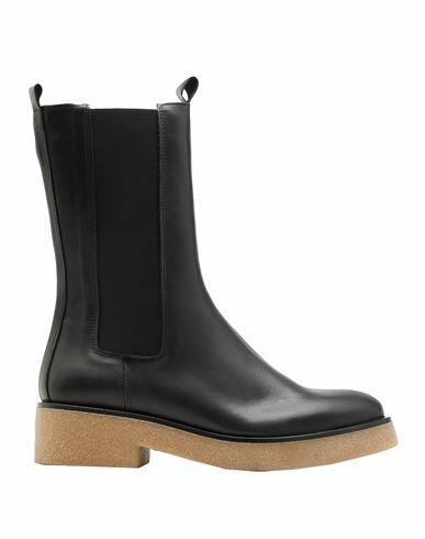 Leonardo Principi Woman Ankle boots Black Calfskin Cover