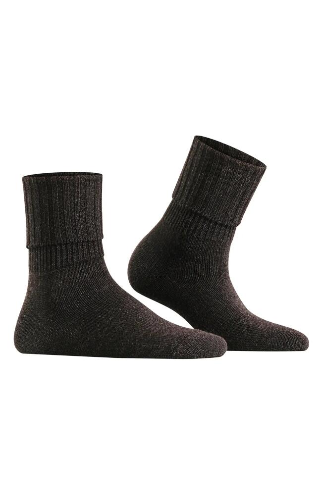 Falke Striggings Rib Cuff Socks in Black Cover