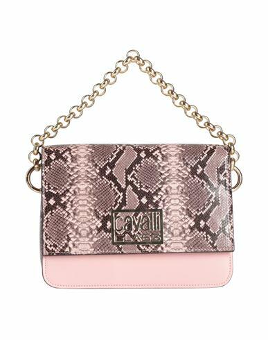 Cavalli Class Woman Handbag Pink Bovine leather Cover