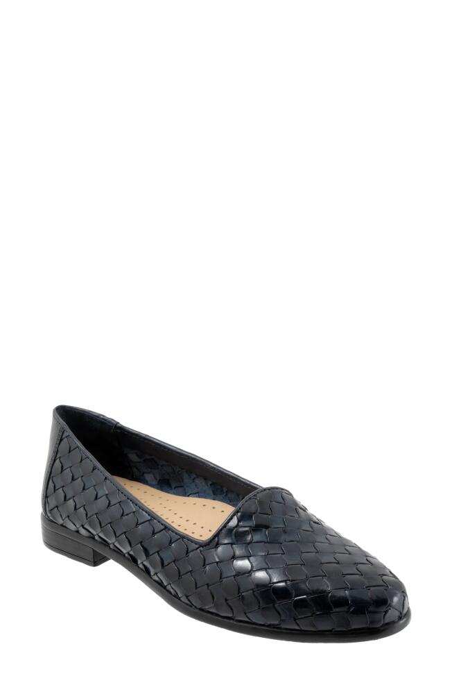 Trotters Lizette Loafer in Navy Cover