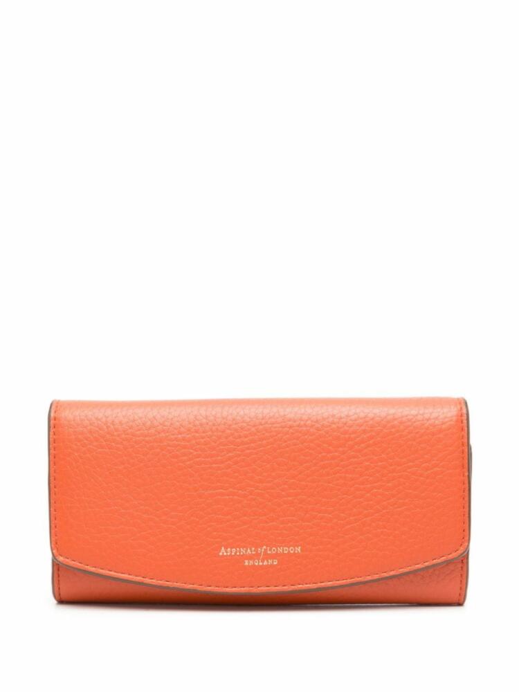 Aspinal Of London Essential leather wallet - Orange Cover