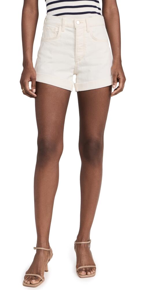 Joe's Jeans Alex Shorts W/ Rolled Hem Milk Cover