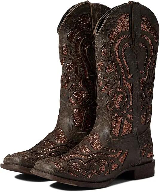 Roper Mercedes (Brown) Cowboy Boots Cover