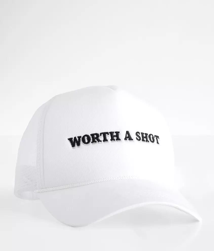 David & Young Worth A Shot Trucker Hat Cover