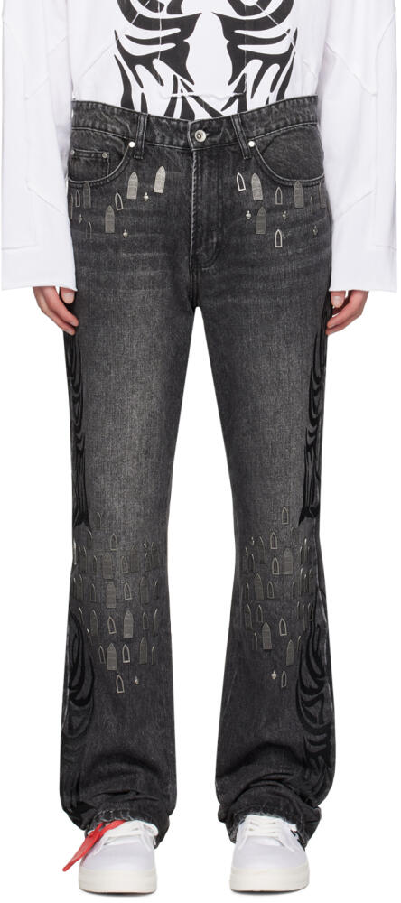 Who Decides War Black Centralized Hardware Jeans Cover