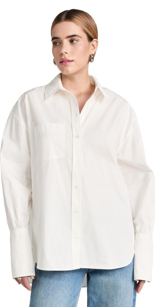 ANINE BING Maxine Shirt White Cover