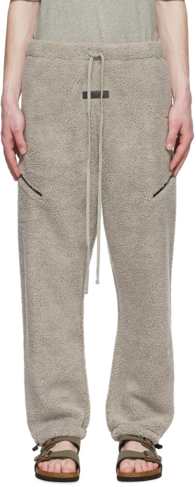 Fear of God ESSENTIALS Gray Polyester Lounge Pants Cover