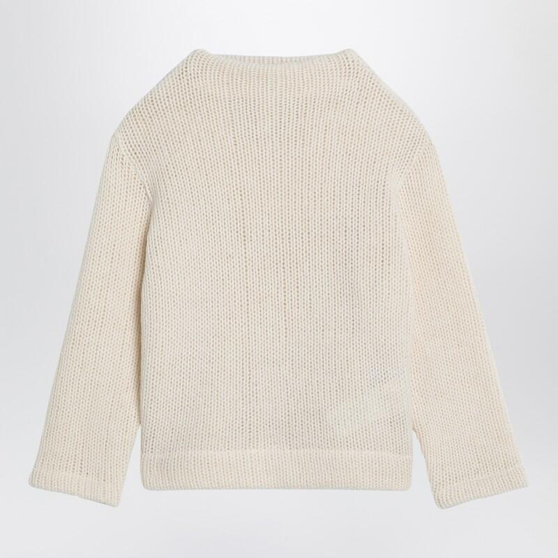 Douuod Ivory wool-blend jumper Cover