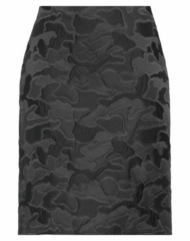 Aspesi Woman Mini skirt Black Polyester, Polyamide, Elastane Cover