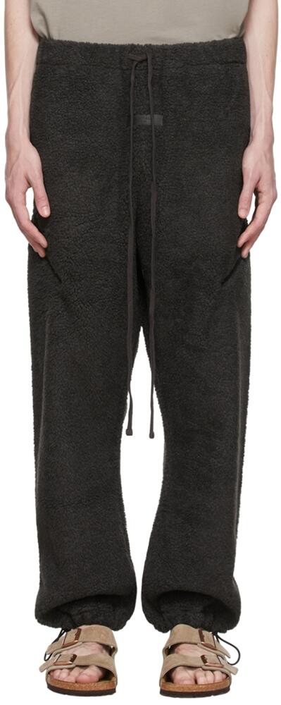 Fear of God ESSENTIALS Black Polyester Lounge Pants Cover