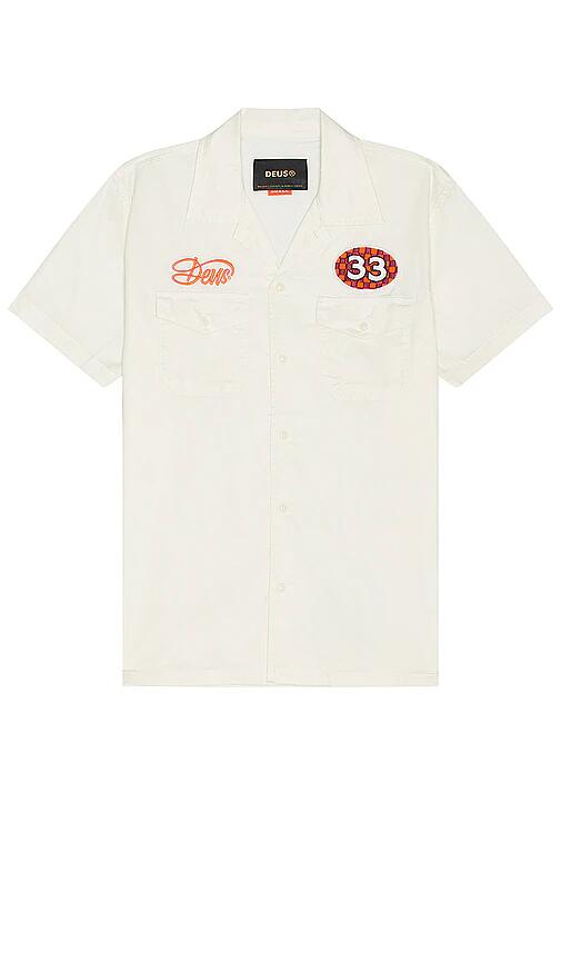 Deus Ex Machina Foreman Shirt in Ivory Cover